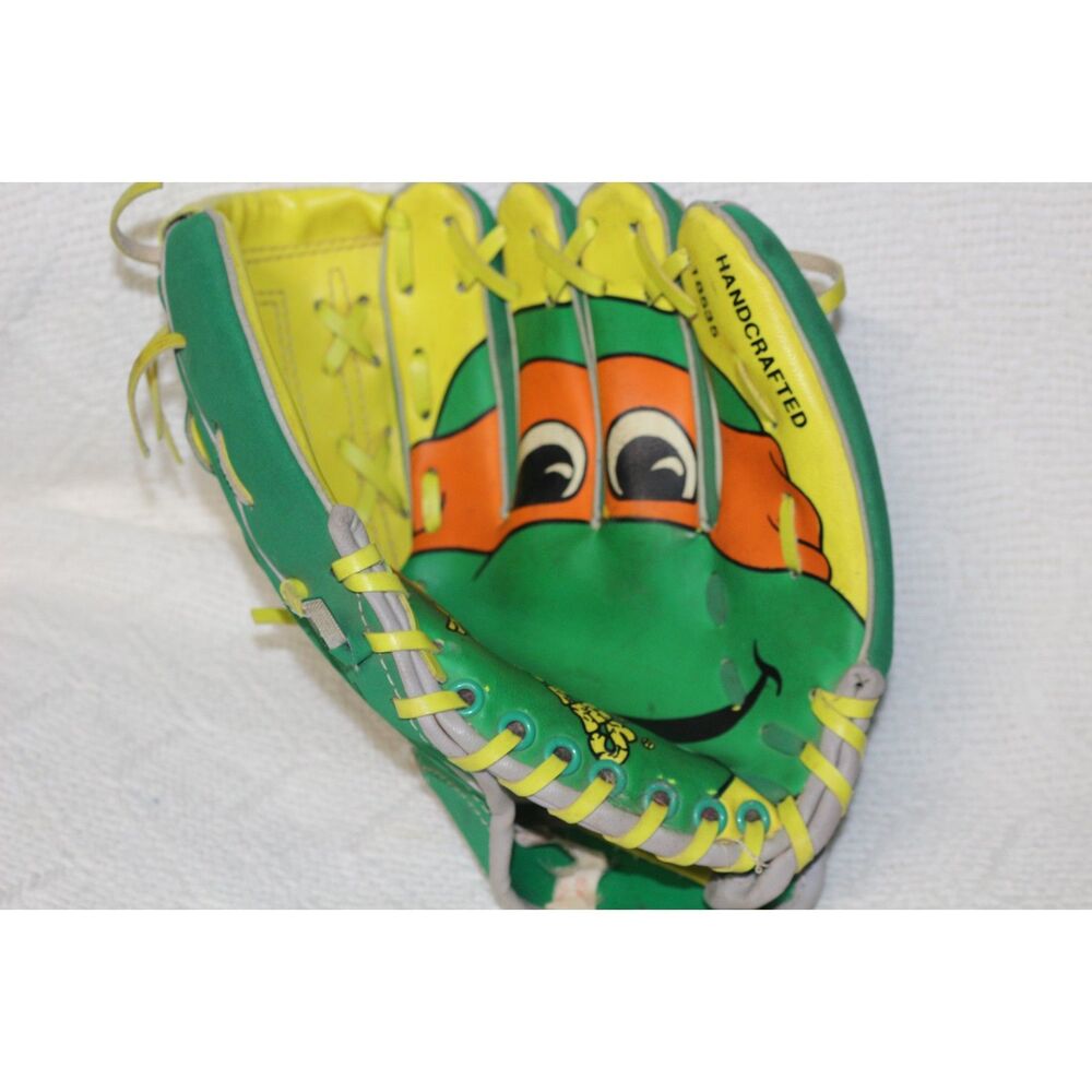 Vtg1990'S Teenage Mutant Ninja Turtles Michaelangelo Baseball Glove( Pre-Owned)